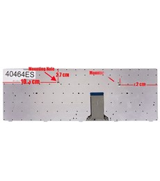 Clavier Espagnol pour Samsung R428 R480 avec référence BA59-02688A