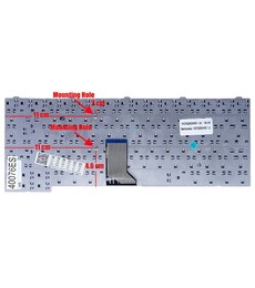 Spanish Keyboard BA59-02044L for Samsung R60 R70 R510 Laptop