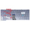 Clavier Espagnol BA59-02044L pour ordinateur portable Samsung R60 R70 R510