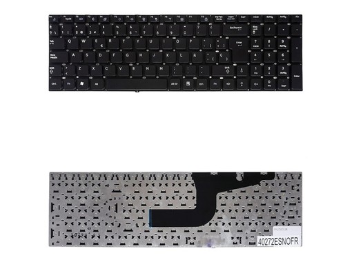 Teclado Espanhol BA59-02922D para portátil Samsung RC710 RC711 RC720 sem moldura
