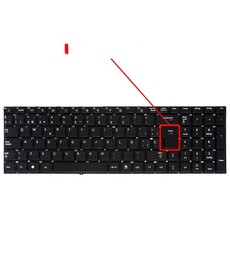 Teclado Espanhol BA59-02922D para portátil Samsung RC710 RC711 RC720 sem moldura