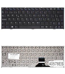 Teclado Espanhol para Turbo-X Clevo M1110 com referência MP-08J63US-430