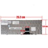 Clavier Espagnol Blanc MP-08J63US-4303W pour Turbo-X Clevo M1110 M1100