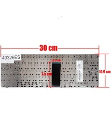 Spanische Tastatur 6-80-W84T0-011-1 für Laptop TurboX W84T und Clevo M4121