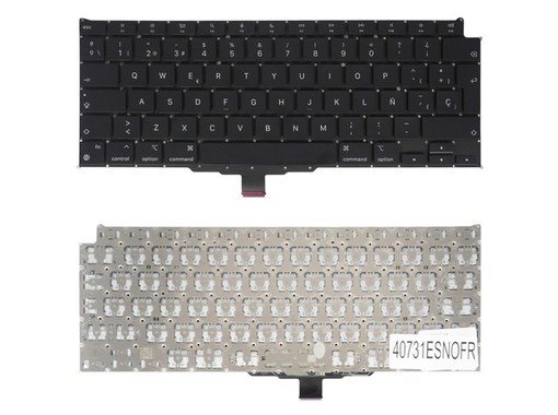 Spanische Tastatur für Apple MacBook Air 13" M1 A2337 ohne Rahmen