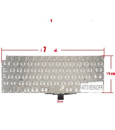 Teclado Español para Apple MacBook Air 13" M1 A2337 sin marco