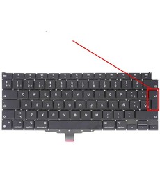 Spanische Tastatur für Apple MacBook Air 13" M1 A2337 ohne Rahmen
