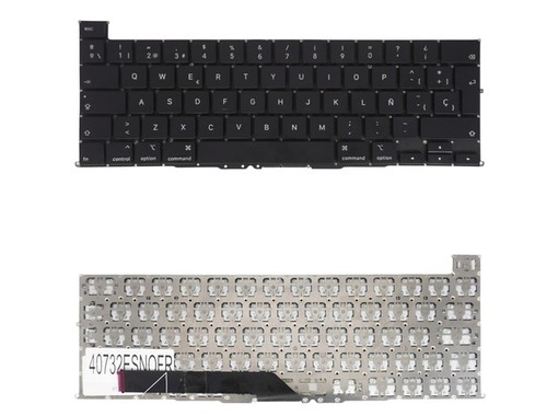 Clavier Espagnol pour Apple MacBook Pro 16" A2141 (2019-2020)