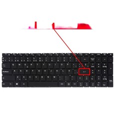 Clavier Espagnol pour ordinateur portable Gateway 15 GWTN156 avec numéro de pièce PRIDE-K3960