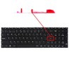 Clavier Espagnol pour ordinateur portable Gateway 15 GWTN156 avec numéro de pièce PRIDE-K3960