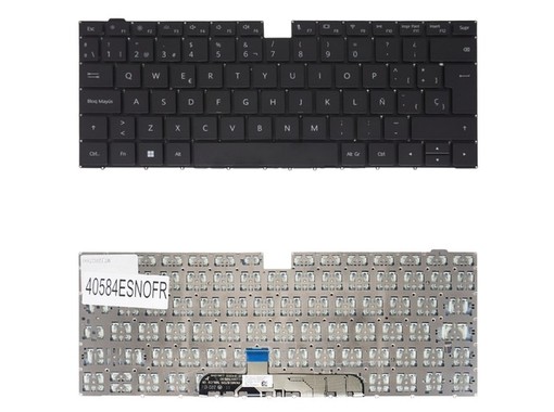 Spanische Tastatur 2H-BCQSPH80121 für Huawei MagicBook Pro HBL-W19 ohne Rahmen
