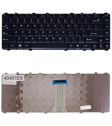 Teclado Espanhol com moldura para Lenovo Ideapad B460 Y560 Y550, referência 25008100