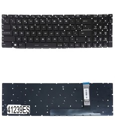 Spanische Tastatur V195122AK2 für MSI GE76 Raider und Leopard Laptop, rahmenlos