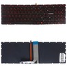 Spanische Tastatur V143422AK1 für MSI GS60 PX60 Laptop mit roter Hintergrundbeleuchtung ohne Rahmen.