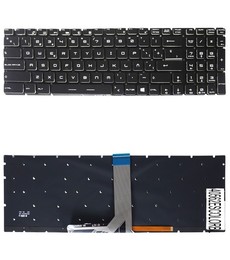 Clavier Espagnol RGB V143422AK1 pour ordinateur portable MSI GS60 PX60 WE63