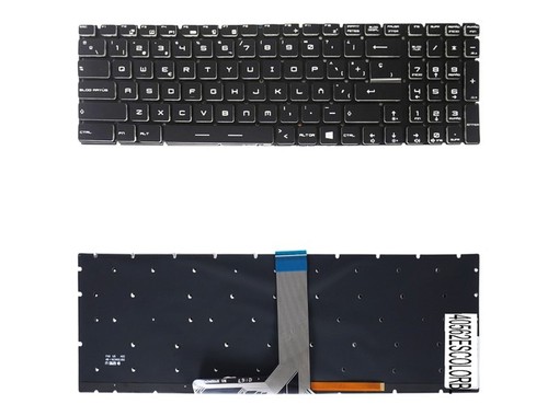 Teclado Español RGB V143422AK1 para portátil MSI GS60 PX60 WE63