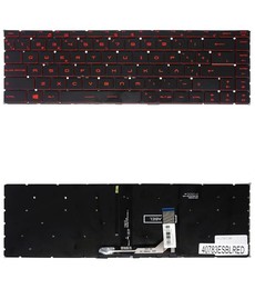 Spanish Keyboard NSK-FDDBN 1D for MSI GS65 8SE 8SF with red backlight