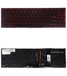 Spanish Keyboard NSK-FG1ABN for MSI Pulse GL66 GF66 GF76 Red Backlit