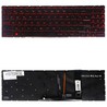 Spanische Tastatur NSK-FG1ABN für MSI Pulse GL66 GF66 GF76 Rot beleuchtet