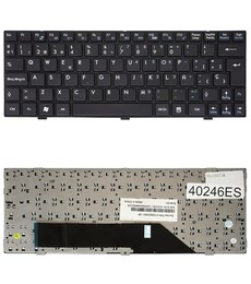 Spanish Keyboard V103622AK1 for MSI Wind U135 U100 Laptop