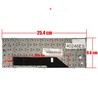 Spanische Tastatur V103622AK1 für MSI Wind U135 U100 Laptop