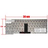 Clavier Espagnol 6-80-W84T0-012-1 pour ordinateur portable Turbo-X Clevo M540 W240HU