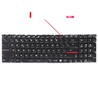 Spanish Keyboard S1N-3EGR252-SA0 for MSI Raider GE75, Leopard GL75 laptop