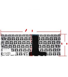 Spanish Keyboard for Acer Aspire ES1-132 with part number 6B.VHPN7.004 without frame