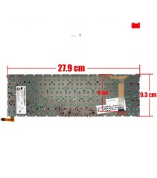 Spanische Tastatur AEZS8R00020 für Acer Aspire R13 R7-371T hintergrundbeleuchtet