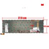 Spanish Keyboard AEZS8R00020 for Acer Aspire R13 R7-371T Backlit