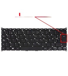 Teclado Espanhol NK.I1313.0BU para Acer Swift 3 SF314-54 Sem Moldura