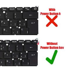 Teclado Español NK.I1313.0BU para Acer Swift 3 SF314-54 Sin Marco