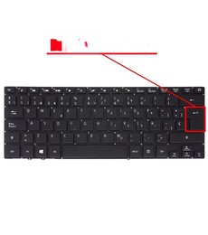 Clavier espagnol V160266BS1 pour Acer Swift 7 SF713-51 et Spin 7 SF714-51 sans cadre