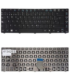 Clavier Espagnol PK130DG2A18 pour Acer TravelMate 8481 et Gateway ID49 avec cadre