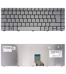 Clavier espagnol PK130DG2A18 pour Acer TravelMate 8481 et Gateway ID49 avec cadre argent