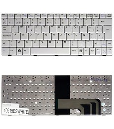 Clavier Espagnol Blanc K002428B1 pour ordinateur portable Advent K4000 et Uniwill S20ii