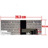 Teclado Español Blanco K002428B1 para portátil Advent K4000 y Uniwill S20ii