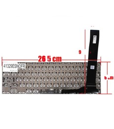 Teclado Español 90NX03A1-R31US0 para Asus Chromebook BR1100 CR1100FK sin marco