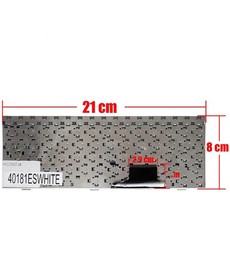 Clavier espagnol blanc V072462AK1 pour Asus Eee PC 700 900