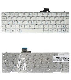 Clavier Espagnol pour Asus EEEPC X101 V127562AK2 sans cadre couleur blanche