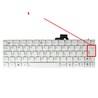 Teclado Español para Asus EEEPC X101 V127562AK2 sin marco color blanco