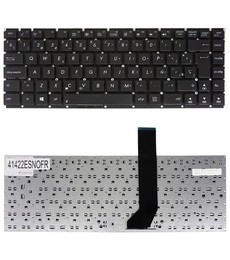 Clavier Espagnol pour ordinateur portable Asus K46 K46C S46 avec numéro de pièce 90R-NTJ1K1T80U sans cadre