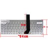 Clavier Espagnol pour ordinateur portable Asus K46 K46C S46 avec numéro de pièce 90R-NTJ1K1T80U sans cadre