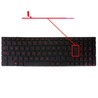 Spanische Tastatur für Asus ROG GL552 GL752 mit roter Hintergrundbeleuchtung 90NB07Z1-R31GE0