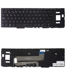 Teclado español 90NR04N1-R31SP0 para Asus ROG Zephyrus Duo 15 GX550 GX551 con RGB