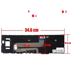 Spanish keyboard 90NR04N1-R31SP0 for Asus ROG Zephyrus Duo 15 GX550 GX551 with RGB