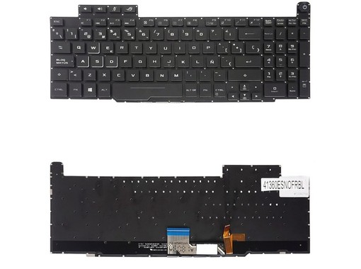 Spanische Tastatur 90NR00F2-R31LA0 für Asus ROG Zephyrus M GM501 hintergrundbeleuchtet