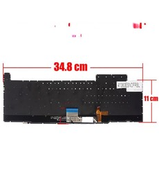 Spanish Keyboard 90NR00F2-R31LA0 for Asus ROG Zephyrus M GM501 backlit