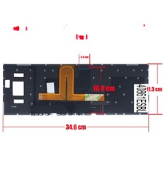 Teclado Espanhol V161162AS1 para Asus ROG Zephyrus S GX501 GX531 Retroiluminado