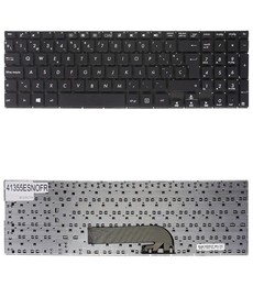 Teclado Espanhol 0KNB0-612LUS00 para Asus Transformer Book Flip TP500 TP500L sem moldura